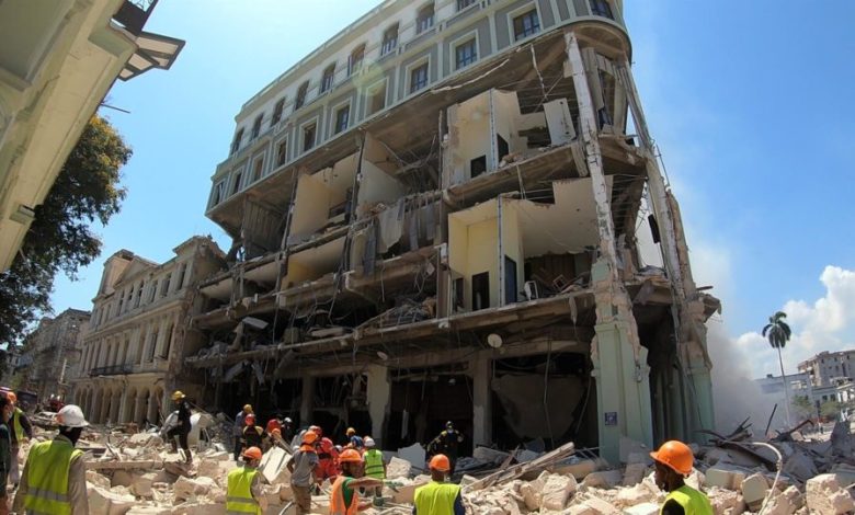 explosion-in-hotel-in-havana-leaves-at-least-nine-dead;-suspected-gas-leak