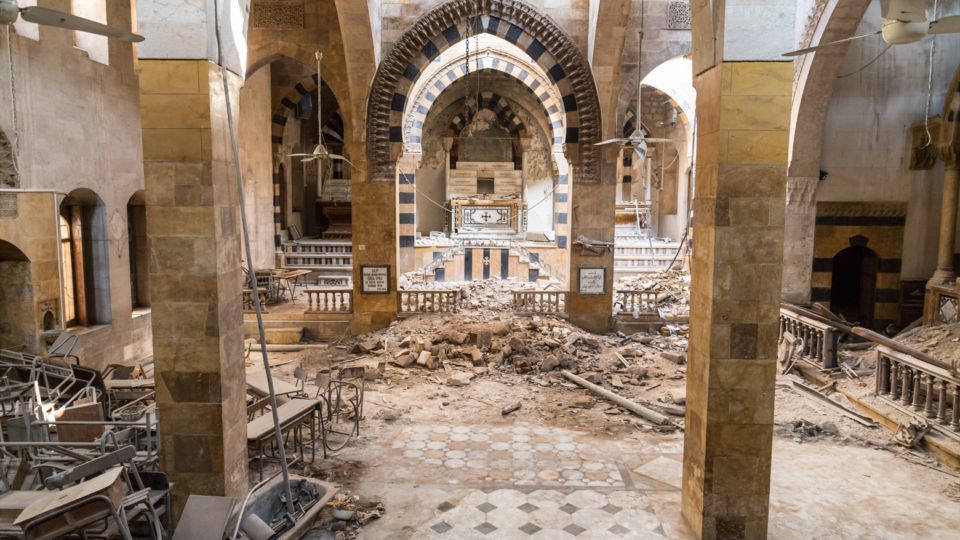church-attacked-by-drones-in-syria